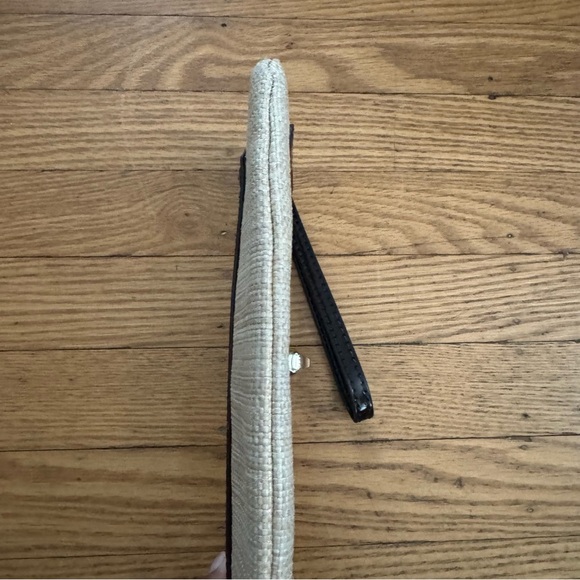 Ann Taylor Black and Tan Wristlet Clutch - Picture 8 of 16